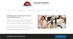 Desktop Screenshot of connellysacademy.com